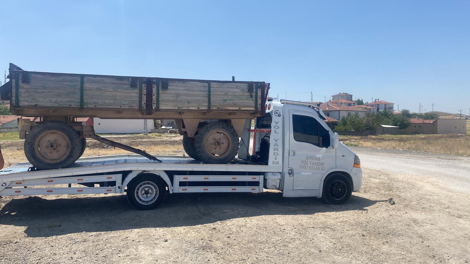 Polatlı çekici hizmeti – Aysima Yol Yardım traktör römorku taşıma